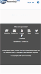 Mobile Screenshot of openassembly.com