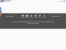 Tablet Screenshot of openassembly.com